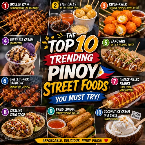 Trending Pinoy Street Foods