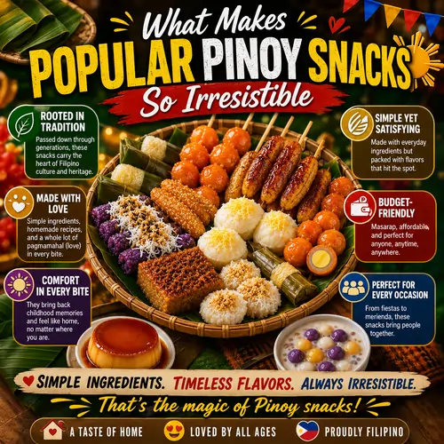 What Makes Popular Pinoy Snacks So Irresistible